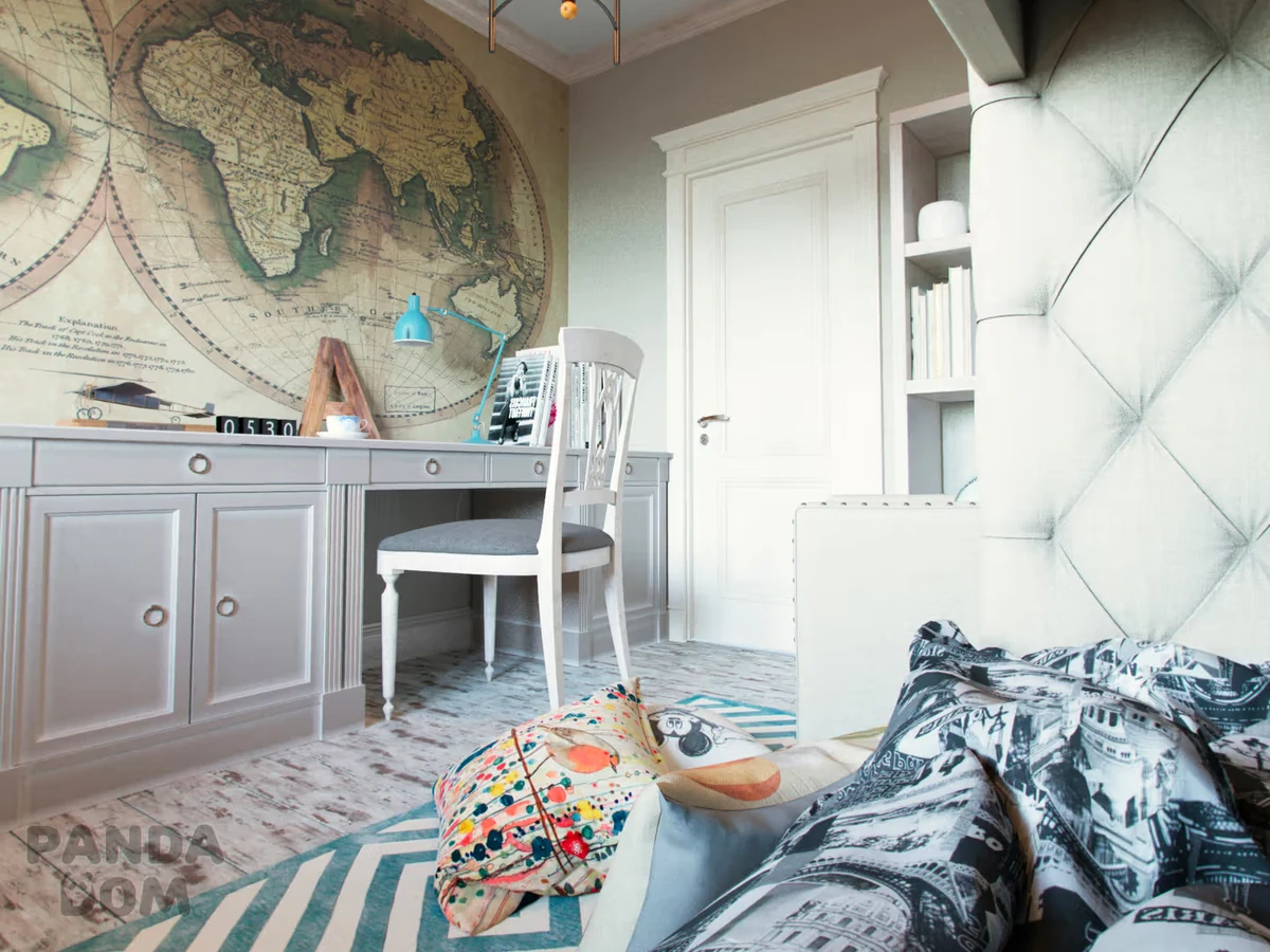 American Classic for a Young Family — Residential interior