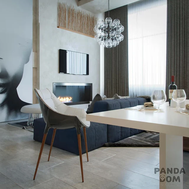 Contemporary Penthouse — Residential interior