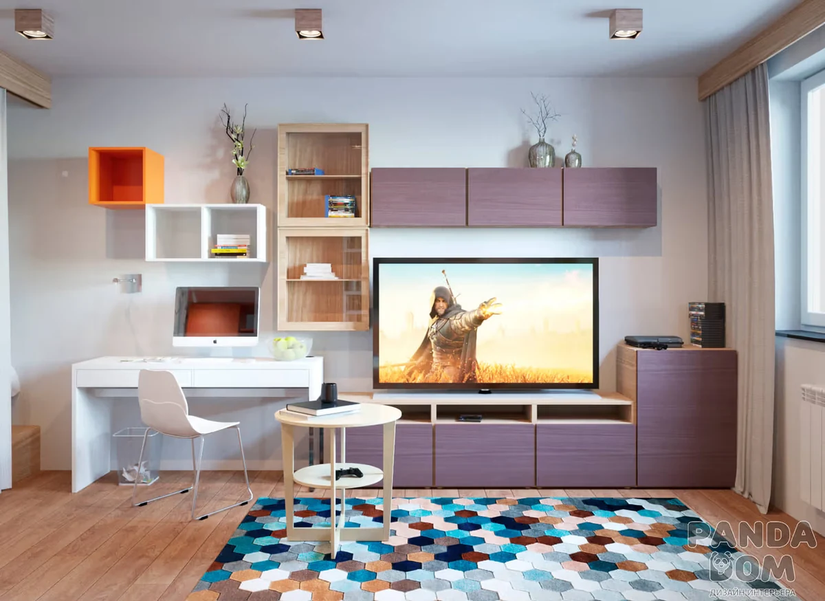 Light and Elegant Studio Apartment — Residential interior